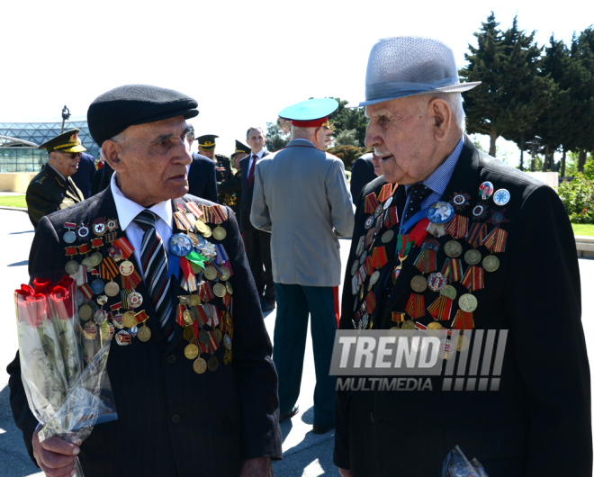 Azerbaijan marks Victory Day in Great Patriotic War. Azerbaijan, Baku, 9 May 2016  